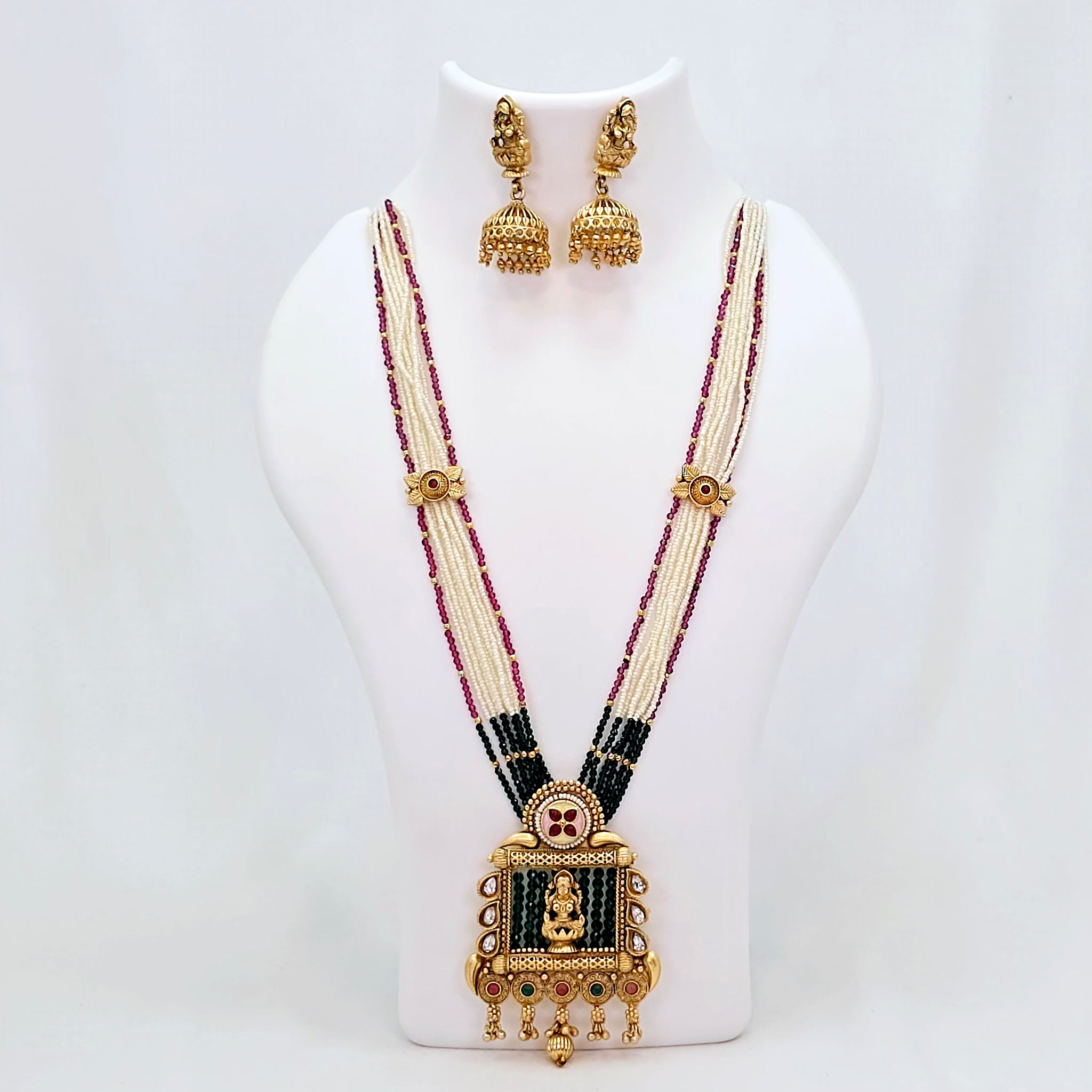 The Rishika Rajwadi Long Necklace