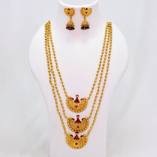 The Yachana Antique Goldforing Long Necklace