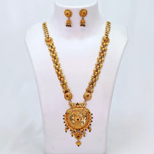 The Pranali Antique Goldforming Long Necklace