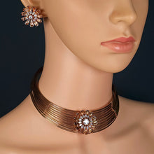 The Emery Rosegold A.D Necklace