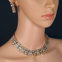 The Haniya Rosegold A.D Necklace