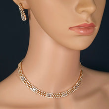 The Alexa Rosegold A.D Necklace