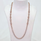 The Flynn Rosegold A.D Necklace