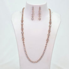 The Flynn Rosegold A.D Necklace