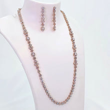 The Flynn Rosegold A.D Necklace