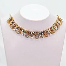 The Haniya Rosegold A.D Necklace