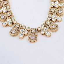 The Haniya Rosegold A.D Necklace