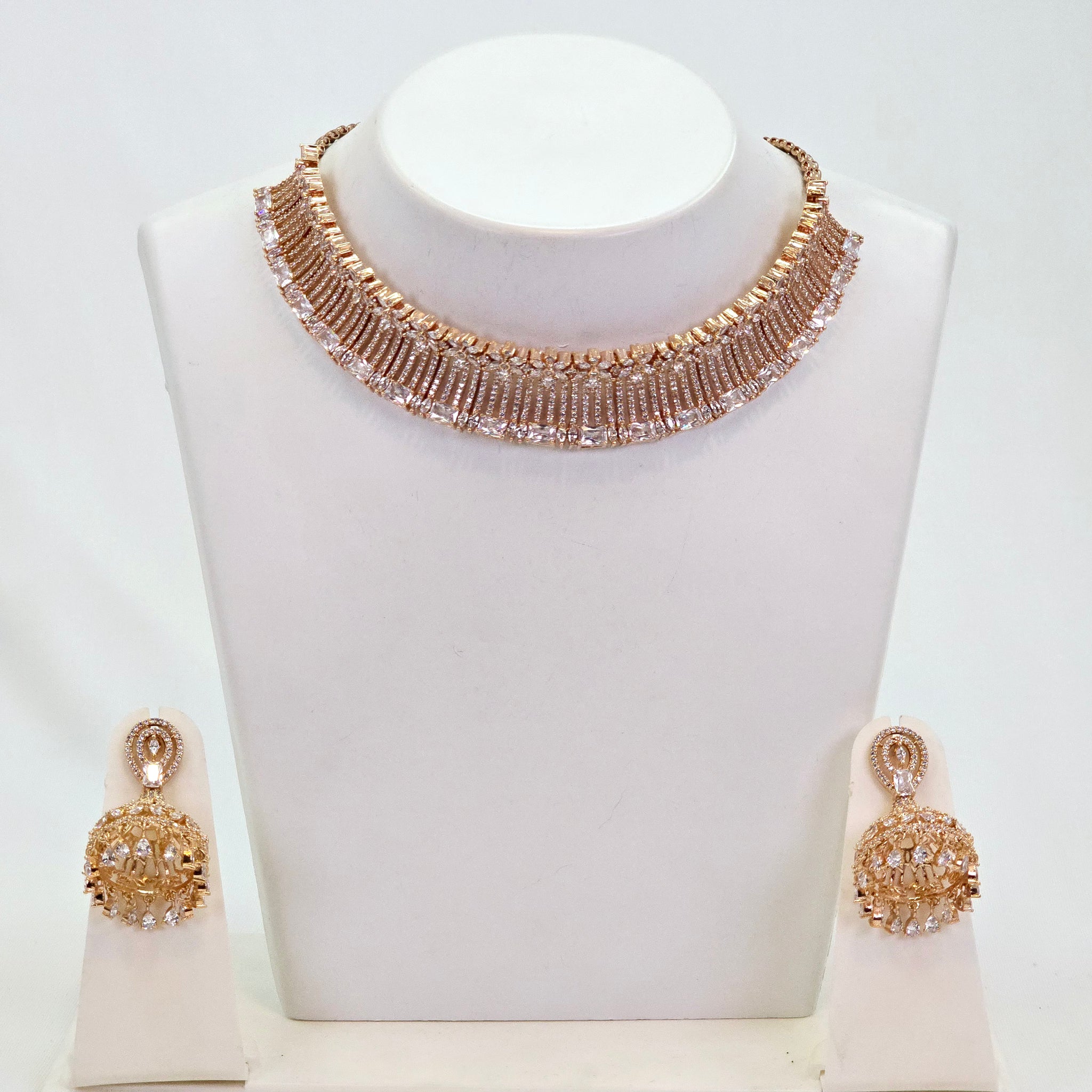 The Erica Rosegold A.D Necklace