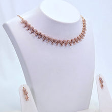 The Elena Rosegold A.D Necklace