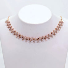 The Elena Rosegold A.D Necklace