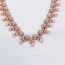 The Elena Rosegold A.D Necklace