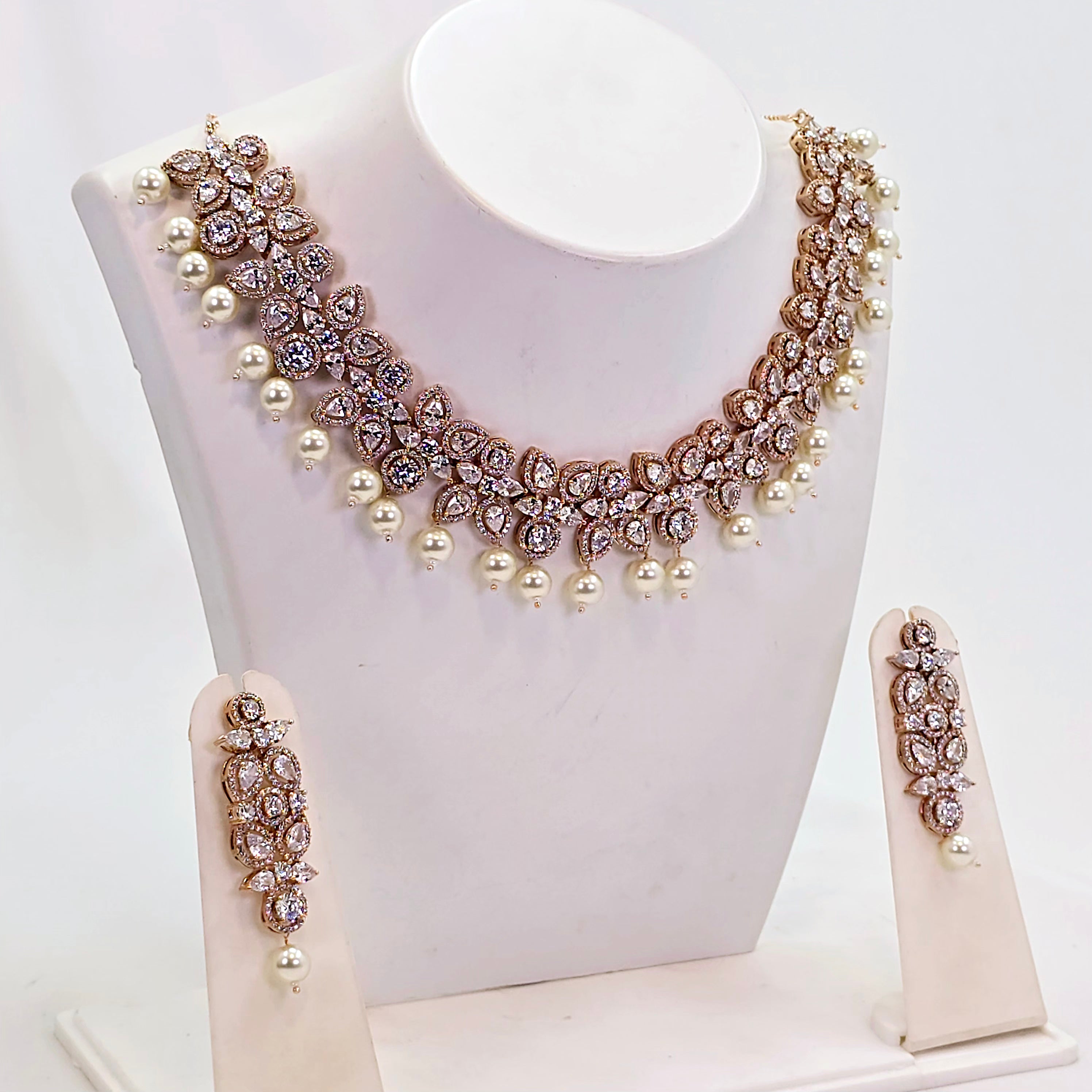 The Camila Rosegold A.D Necklace