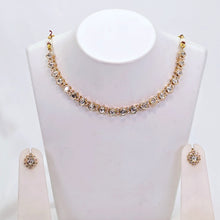 The Athena Rosegold A.D Necklace