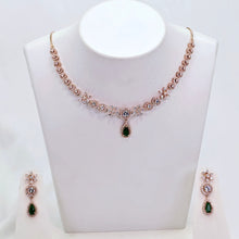 The Astrid Rosegold A.D Necklace