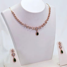 The Astrid Rosegold A.D Necklace