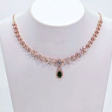 The Astrid Rosegold A.D Necklace