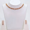 The Alexa Rosegold A.D Necklace
