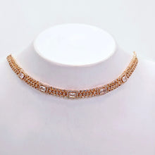 The Alexa Rosegold A.D Necklace