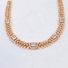 The Alexa Rosegold A.D Necklace