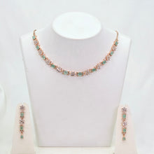 The Addison Rosegold A.D Necklace