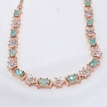 The Addison Rosegold A.D Necklace