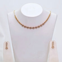 The Adeline Rosegold A.D Necklace