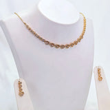 The Adeline Rosegold A.D Necklace
