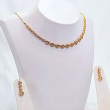 The Adeline Rosegold A.D Necklace