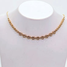 The Adeline Rosegold A.D Necklace