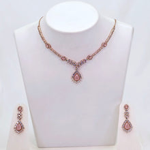 The Abigail Rosegold A.D Necklace
