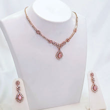 The Abigail Rosegold A.D Necklace