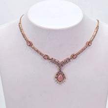 The Abigail Rosegold A.D Necklace