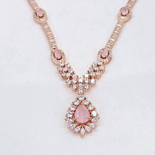 The Abigail Rosegold A.D Necklace