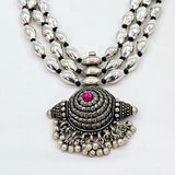 The Haley Oxidized Long Necklace