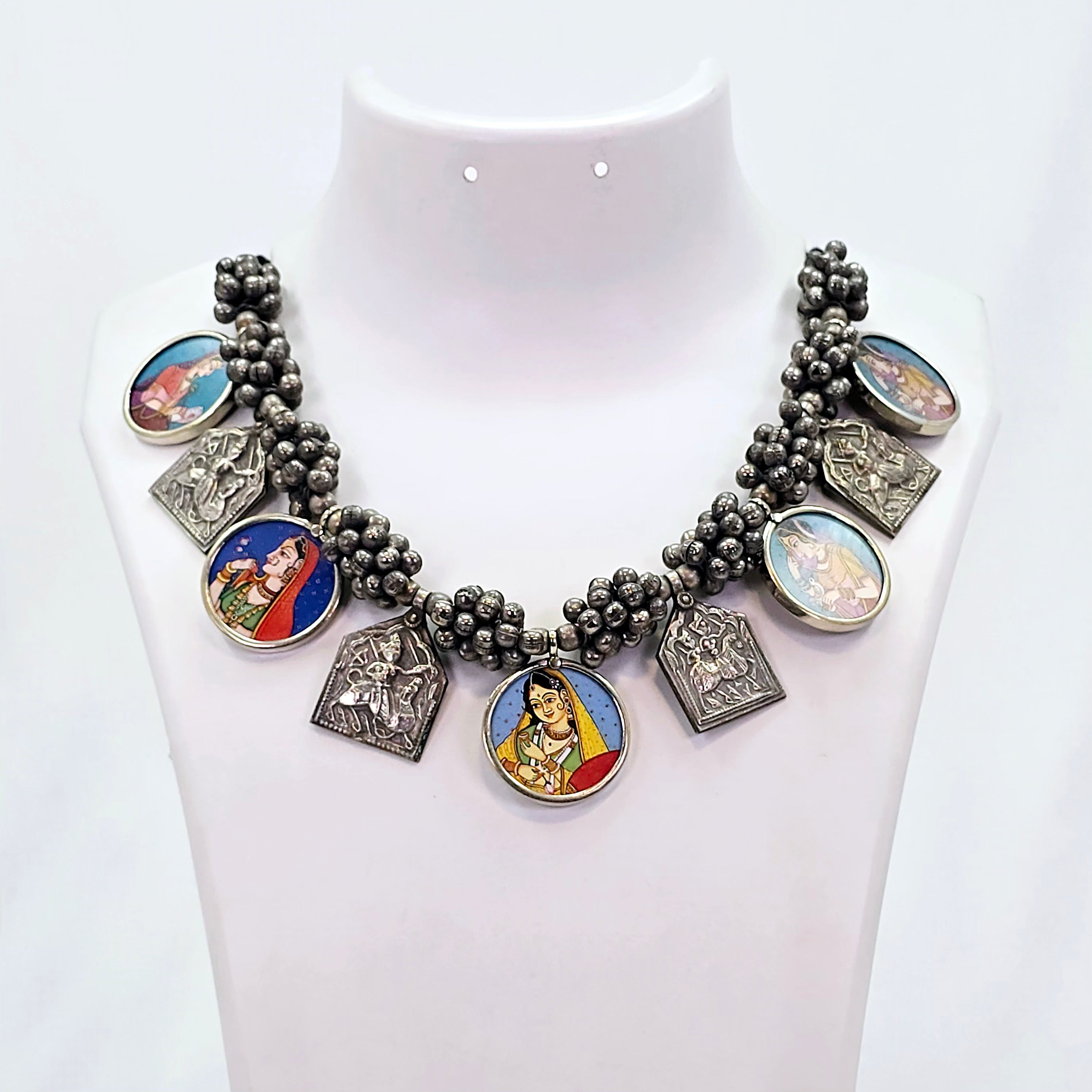 The Greer Oxidized Necklace