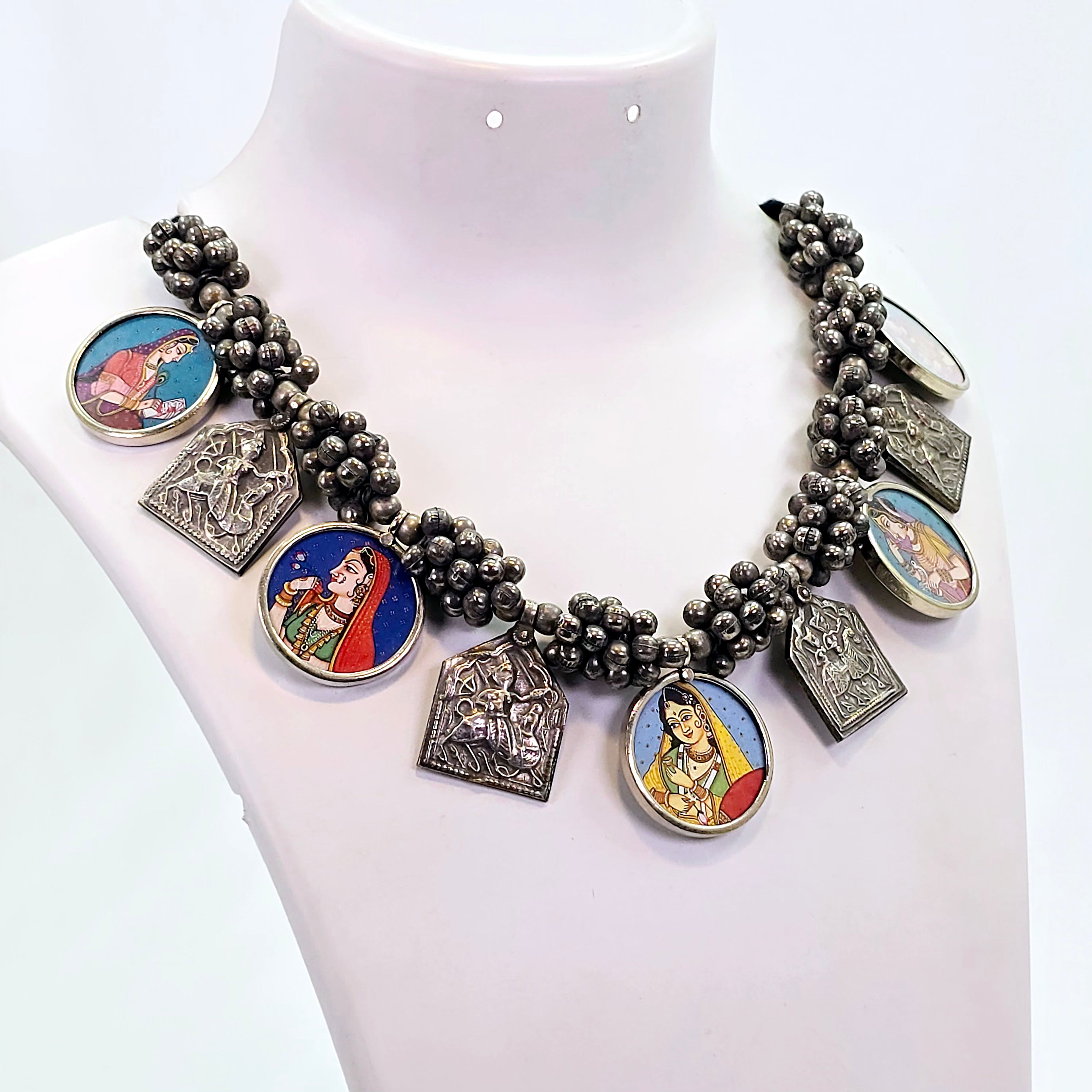 The Greer Oxidized Necklace