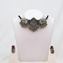 The Gia Oxidized Necklace