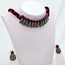 The Rajta Oxidized Necklace