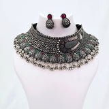 The Helan Oxidized Necklace