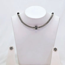 The Jodha Oxidized Necklace