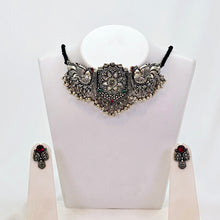 The Kunti Oxidized Necklace