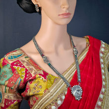 The Yusra Oxidized Long Necklace