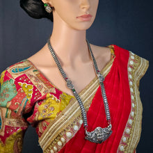 The Soraya Oxidized Long Necklace