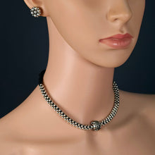 The Jodha Oxidized Necklace