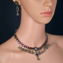 The Takshila Oxidized Necklace