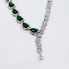 The Nadine Whitegold A.D Necklace