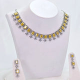 The Macie Whitegold A.D Necklace