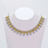 The Macie Whitegold A.D Necklace