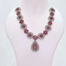 The Nylah Whitegold A.D Necklace