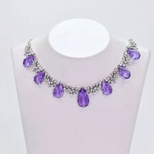 The Lacey Whitegold A.D Necklace